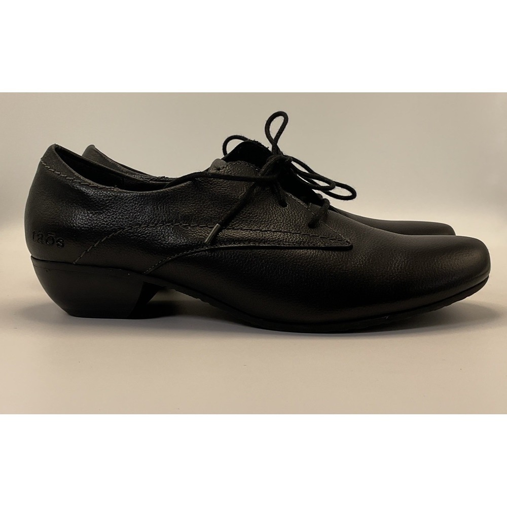 Taos Black Cobbler Shoes Casual Lace Up Oxford Minimalist Women's 9 Retro
